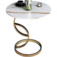Table basse en métal durable de style industriel nordique, mobilier moderne pour salon, meubles pour la maison