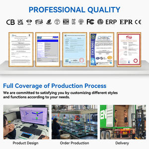 Lustre et lampes suspendues modernes à LED personnalisées de 52 pouces à 3 pales avec télécommande, corps en métal, moteur CC - Product Image 6