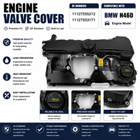 Tapa de Válvulas de Motor Duradera para BMW N46D OE 11127555212 11127553171, Repuesto Profesional