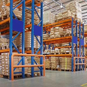 Verstelbare Heavy Duty Metalen Magazijn Opslag <span class=keywords><strong>Rack</strong></span> Horizontale Planken Voor Fabriek Stapelen Stalen Plaat Lade Pallet Racking - Product Image 2