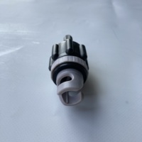 Adaptateur de valve à air noir pour planche de SUP, kayak, canoë, radeau, bateau pneumatique, bateau de pêche, accessoire de surf