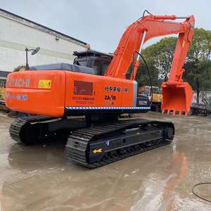 Mini-excavatrice sur chenilles Hitachi ZX240 modèle 2020, 3 tonnes, moteur Kohler d'occasion, système entièrement hydraulique, capacité de la benne de 1,15 m, pompe à moteur - Product Image 1
