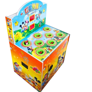 Machine de jeu d'arcade miniature à monnayeur pour enfants, type Whack-a-mole, avec lampe à balles électriques et fonction de frappe à la marteau - Product Image 2