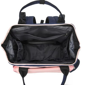 Tas penyimpanan bayi Multi fungsi, ransel popok ibu Oxford anti air portabel, tas Bersalin dengan isolasi termal - Product Image 5