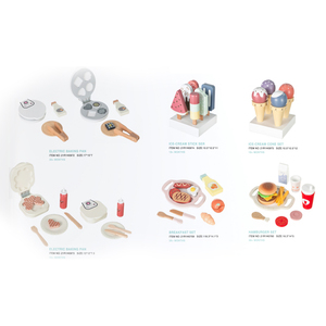 2025 tốt nhất bán Hot kiểm tra giả vờ nhà bếp trẻ em chơi Tủ Deluxe Giáo Dục Nhà Bếp Đồ chơi - Product Image 2