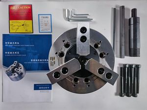 Yjmt 3P-08 4 đến 15 inch 3-<span class=keywords><strong>Jaws</strong></span> Wedge loại không thông qua lỗ điện Chuck lặp lại định vị 0.01mm CNC máy tiện cho kim loại - Product Image 6