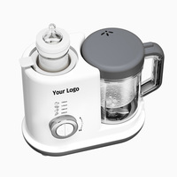 2024 Fabricant de nourriture pour bébé | Mélangeur de purée à vapeur en une étape pour bébé | Cuisson et broyage automatiques