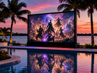 Pantalla LED para Exteriores Resistente al Agua de 960*960 mm, Pantalla Publicitaria para Exteriores de Aluminio Fundido a Presión, Soporte CAD Gratuito