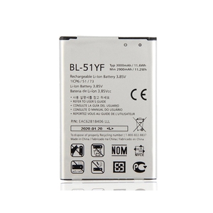 สำหรับ LG BL-51YF 3000mAh แบตเตอรี่สำรองเกรดพรีเมียมสำหรับซ่อมแซม G4 H815 H818 CE RoHS ขายส่งจำนวนมาก เกรด A - Product Image 2