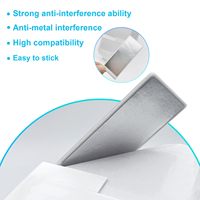 Étiquette RFID UHF anti-métal U8, bande EPC GEN2 ISO18000-6C Ucode 8, étiquette de suivi d'actifs scannable pour entrepôt, usine et équipement de patrouille
