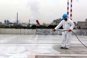 Revestimiento líquido de poliuretano para pintura, <span class=keywords><strong>membrana</strong></span> de poliuretano de calidad Superior, resistente al agua, color blanco/<span class=keywords><strong>gris</strong></span>, precio de fábrica - Product Image 5