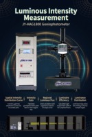 Gonio-photonmètre pour test d'intensité lumineuse spatiale des luminaires, flux lumineux, niveau d'éblouissement, méthode C-Y, conforme à la photométrie de l'éclairage