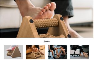 Masajeador de Pies Moderno de Alta Calidad con Rodillo para Pies, Color y Tamaño Personalizables, para Alivio de la Fascitis Plantar y Masaje de Reflexología - Product Image 3