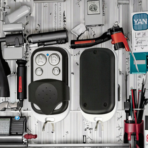 Высококачественный пульт дистанционного управления 433 МГц из АБС-пластика, автоматический, <span class=keywords><strong>3</strong></span>В, для ворот, гаража, автомобиля, дома, с функцией легкого копирования и клонирования кода. - Product Image 2