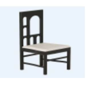 Chaise de salle à manger en bois moderne et simple 37798-103 - Product Image 1