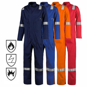 Overol Ignífugo con Certificado CE DuPont Nomex IIIA, <span class=keywords><strong>Ropa</strong></span> <span class=keywords><strong>de</strong></span> Protección Contra Incendios FRC, Overol Resistente a las Llamas - Product Image 1