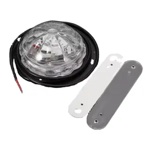 Evrensel LED araba motosiklet şasi kuyruk işık LED lazer sis farları arka lambası anti-sis park dur fren uyarı lambası