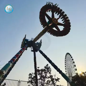 Équipement d'attraction pour parc d'attractions 8/16/24/30 sièges Frisbee Hammer Spinning Mini Pendulum Rides à vendre - Product Image 5