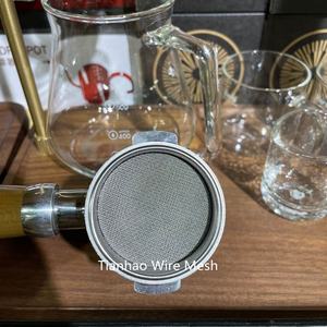 Portafiltro de café con logotipo personalizado, 51mm, pantalla de contacto Puck - Product Image 2