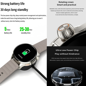 J45 Thời Trang Xoay Thiết Kế Smartwatch 1.43 Inch Amoled 466*466 HD Màn Hình 107 Thể Thao Bt Gọi Thông Minh Đồng Hồ J45 - Product Image 6