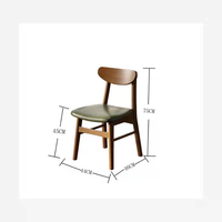 Ensemble de meubles de restaurant en bois pour café moderne, canapé, banquette, chaise et table pour hôtel et salon