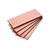 Barre de cuivre pur à 99,9 % ASTM C11000 80x10mm 120x14mm 100x8mm, barre omnibus en cuivre perforée et étamée