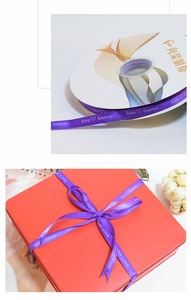 Индивидуальная атласная лента с английскими буквами 1 см для упаковки подарков, декора свадебных букетов, 100 ярдов на рулоне - Product Image 2