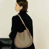 Sac à bandoulière de luxe PEIQUAN en cuir de vachette véritable pour femme