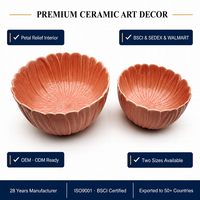 Ensemble de table en céramique de luxe de style classique Assiette à glaçure en relief et bol polyvalent Matériau en grès de conception portable
