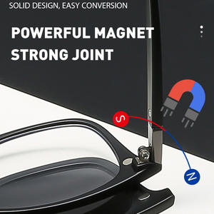 เซินเจิ้นแฟชั่นย้อนยุควิ่งอะซิเตทแว่นตา5 In <span class=keywords><strong>1</strong></span>คลิปบนแว่นตาแม่เหล็กขั้ว2023กีฬาแว่นกันแดดชุดสำหรับผู้ชาย Tr90 - Product Image 4