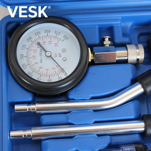 WZAUTO 자동차 공구 엔진 압축 테스터 게이지 실린더 누출 감지기 누출 테스트 키트 자동차 수리용 - Product Image 3