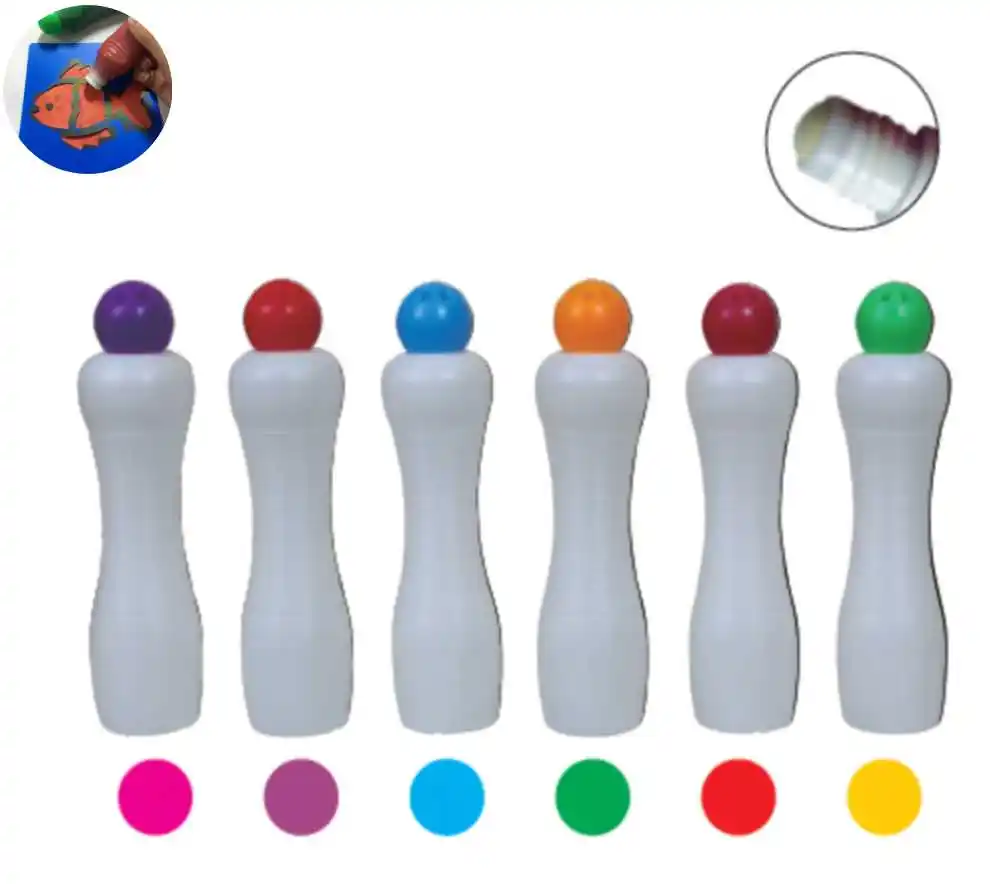 Factory Sale High Quality Washable Bingo Dauber 40ml 10mm Nib Non- toxic Bingo Markers for Game Play and Kids Drawing