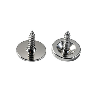 Mini ferme-porte magnétique à tête ronde pour armoire, vitrine, porte coulissante – Fixation sans espace, forte attraction magnétique - Product Image 3