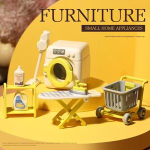 Set de Muebles en Miniatura 1:12, Juguete Realista para Juego de Imitación, Decoración de Casa de Muñecas, Juguete Educativo para Niños - Product Image 6
