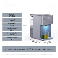 Nouveau modèle Leyaochen 20265 Purificateur d'eau par osmose inverse haut de gamme pour comptoir avec eau chaude et froide instantanée et machine à glaçons