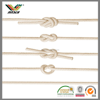 Corde de Manille en Sisal Tressé Naturel Recyclable à Chevrons Cordon Rayé Ficelle pour Chaussures Sacs DIY Emballage Décoratif en Vrac