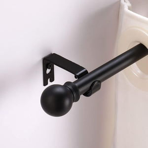 Embout de <span class=keywords><strong>tringle</strong></span> à rideau en forme de boule, tendance et antirouille, pour salon - Accessoires de rideaux pour tringles à rideaux en fer, fenêtre - Product Image 5
