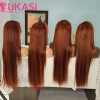 Peluca de Cabello Humano Barata Pre-Arrancada con Encaje Frontal Transparente para Mujeres Negras - Perruque Naturel Cheveux Humain