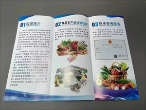 Tm1524 tùy biến thực hiện in kỹ thuật số tất cả các giấy quảng cáo trifold Brochure in Cuốn Sách Nhỏ - Product Image 5