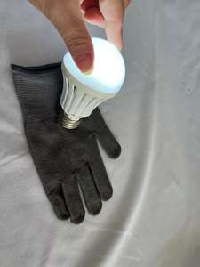 Guanti conduttivi per terapia fisica in fibra d'argento guanti da massaggio per elettroterapia biologica DDS guanti a impulsi per terapia fisica - Product Image 6
