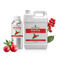 Huile essentielle de houx vert 100% pure naturelle de haute qualité, distillée à la vapeur en vrac pour l'aromathérapie et les cosmétiques