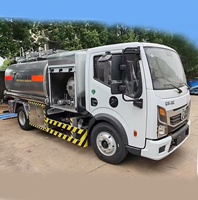 Camión Cisterna Dongfeng 4X2 con Tracción en las 4 Ruedas, Nuevo, con Tanque de Combustible de 1000 Galones para Reabastecimiento de Queroseno de Aviación
