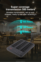 Système d'appel sans fil pour café, notification de commande, buzzer, appel client, appel serveur, dispositif d'alerte vibrante