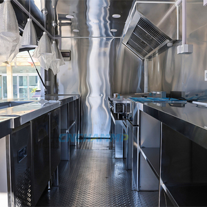 Chammp Street Fiberglass Mobile Food Trailer Fast Food <strong>Truck</strong> for Sale Hotdog Ice Cream Hamburger <strong>Candy</strong> Production Rust Resistant - Product Image 6