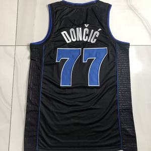 Groothandel Hoge Kwaliteit #77 Luka Doncic Basketbal Jersey Snel Droog Zomer Polyester Jersey Met Bedrukt Team Plus Size Design - Product Image 4