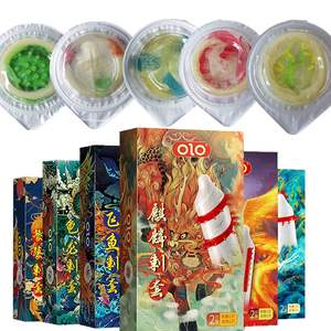 Günstige extra größere Sex Kondom Penis Ärmel Verlängerung dauerhafte Dragon Ball Kondom für den Menschen - Product Image 2