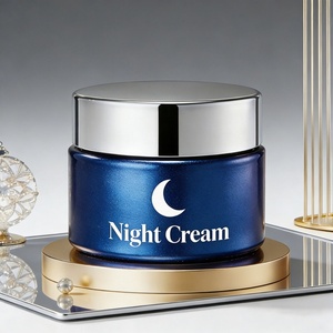 Tarro de Vidrio Cosmético de Lujo con Tapa, Personalizable en Color, de 5g, 10g, 15g, 30g, 50g, 100g, Redondo, para Crema Facial, Loción, Manteca Corporal - Product Image 3