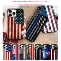 Coque de téléphone 18promax 18 18pro avec drapeau américain pour iPhone 17 Air 16 15 14 13 12 Pro Max Plus – Cadeau