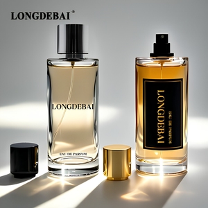 Custom Luxury Crimp Perfume <b>Spray</b> <b>Bottle</b> 50ml100ml Perfume Glass <b>Bottle</b> 200ml Clear Round <b>Empty</b> Perfume <b>Bottle</b> with Magnetic Lid - Product Image 2