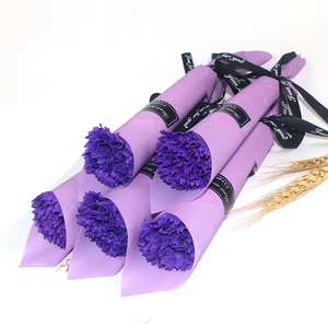 Vente en gros bon marché coffret cadeau de fleurs cadeau de fête des mères savon rose fleur mariage cadeau créatif cadeau de saint valentin - Product Image 4